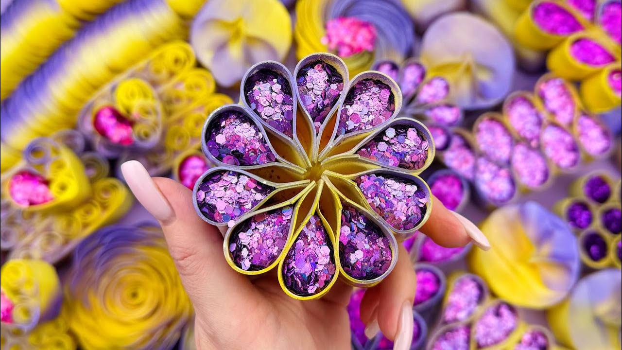 Relaxing ASMR Soap Art: Crushing Colorful Soap, Cutting cubes, and Creating with Glitter and Foam!