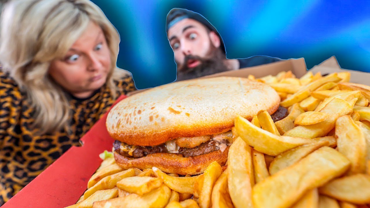 EATING BRITAIN'S BIGGEST TAKEAWAY BURGER | B.S.B.O. Ep.10