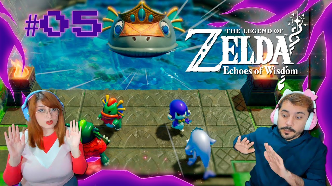 🔴TLOZ: Echoes of Wisdom #05 CONFLICTO ENTRE LOS ZORA Y JABU-JABU 🐟👑 | En español