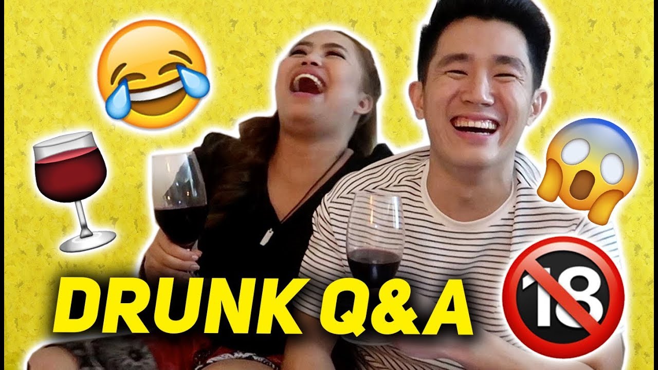 GAANO KAHABA? 😱😂 DRUNK Q&A