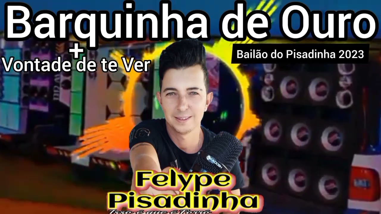 Felype Pisadinha - Barquinha de Ouro / Vontade de te Ver