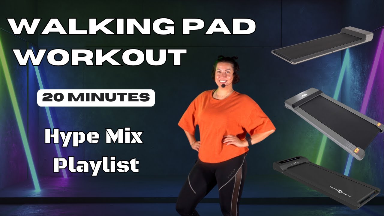 FREE 20-Minute Walking Pad Workout #16 | HYPE Mix 