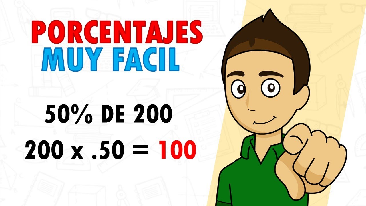 CÓMO CALCULAR UN PORCENTAJE | Superfácil - Para principiantes 😎