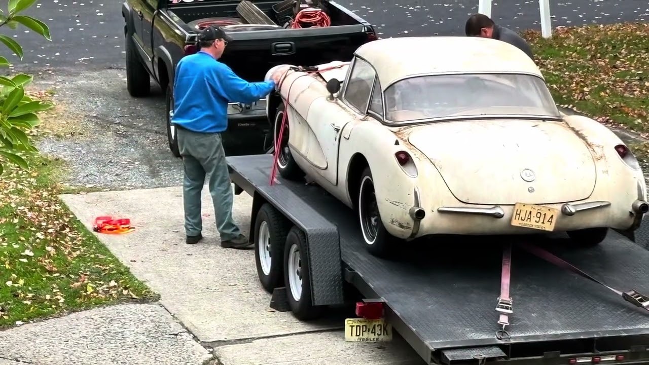 1957 Corvette homecoming 