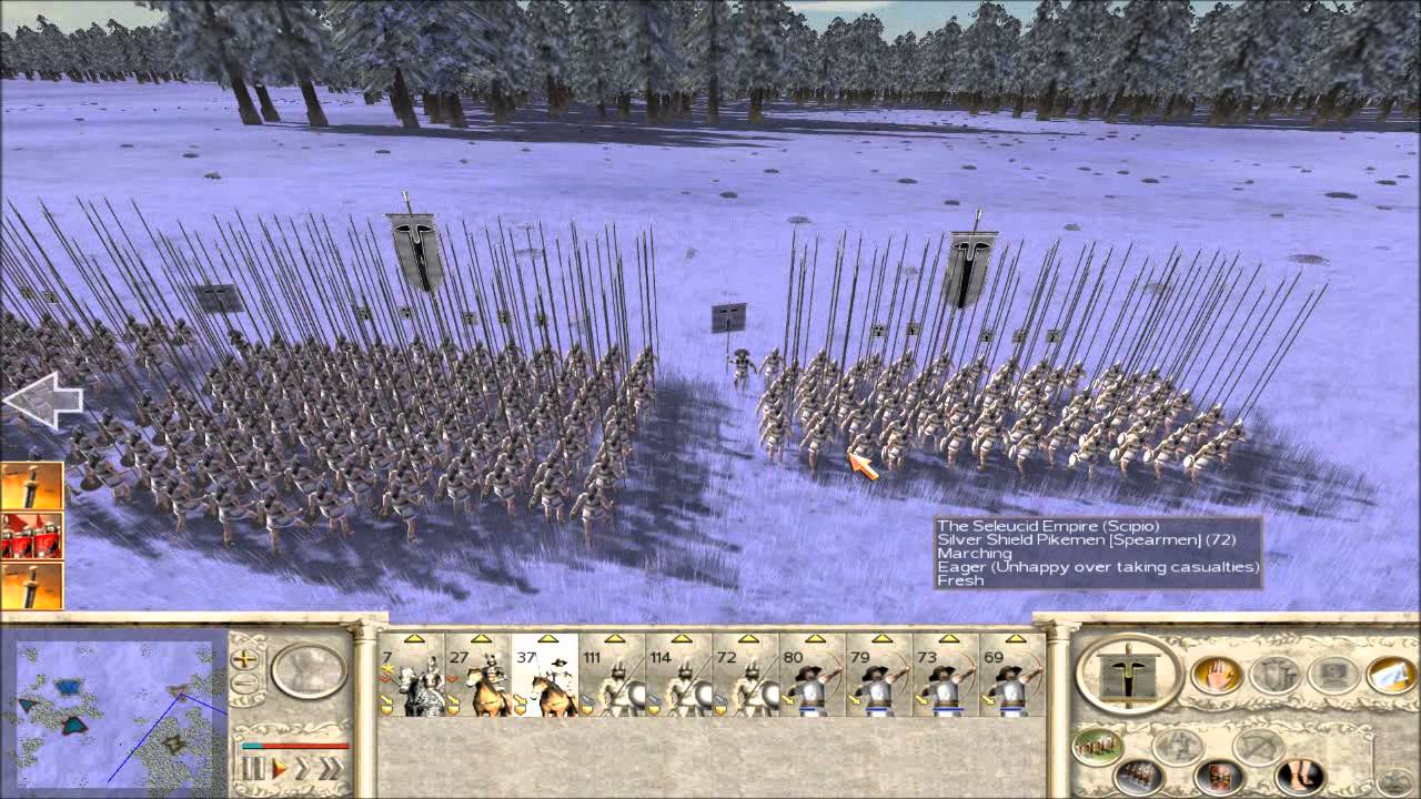 Rome Total War Online Battle #2040: six-player free-for-all  (live-commentary)