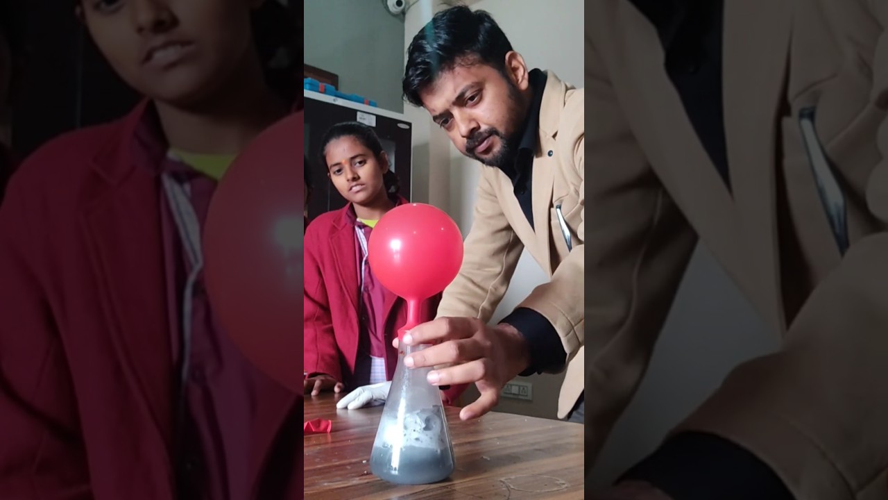 Aluminium + NaOH = Hydrogen Blast 💥 | Balloon POP Experiment (Hydrogen blast💥) 