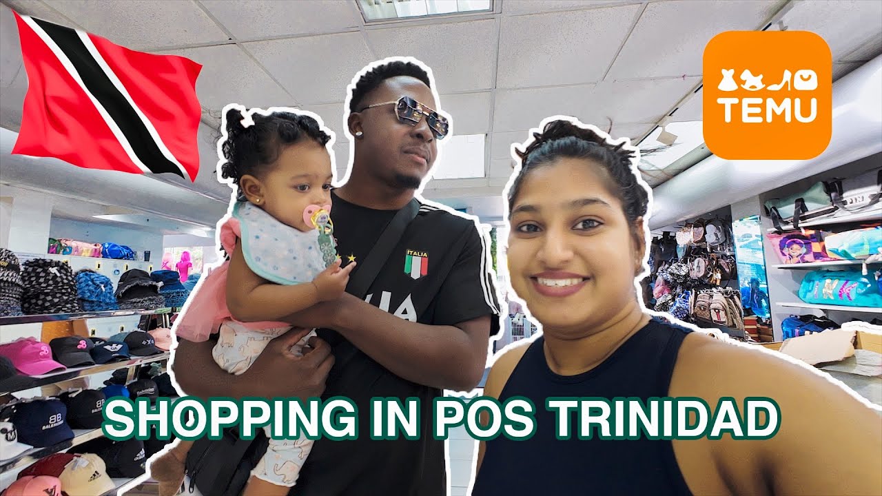 Family Shopping Vlog , in Port of Spain Trinidad  🛍️🇹🇹 | We found a TEMU alternative 🤩 🤑  !