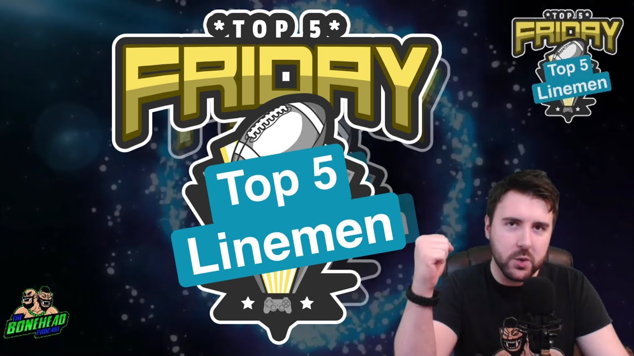 Top 5 Linemen in Blood Bowl - Top 5 Friday (Bonehead Podcast)
