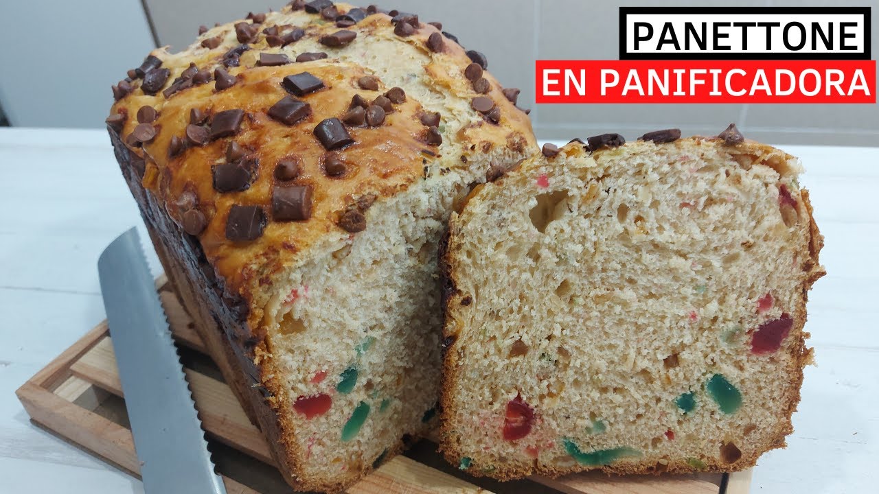PANETTONE DE CHOCOLATE Y FRUTAS en Panificadora