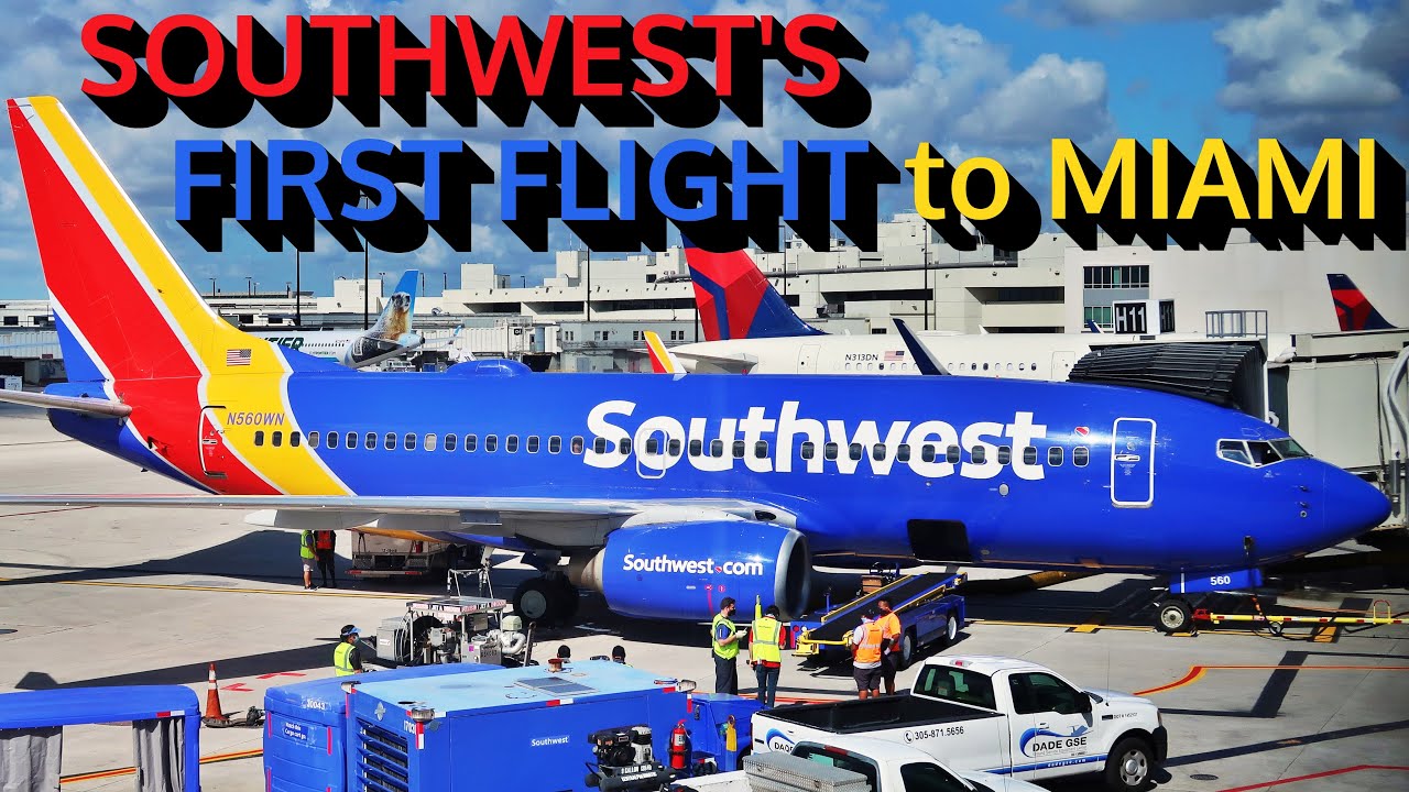 Flying Southwest's Inaugural Flight to Miami