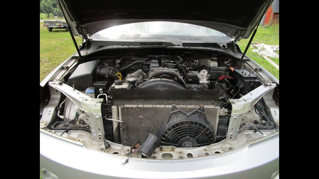 KIA Sorento 2,5 Crdi 125 kw D4CB demontáž chladičové stěny 2006- 2009