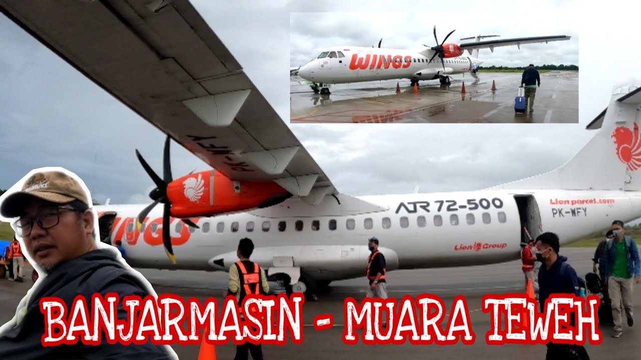 ATR 72-500 Banjarmasin - Muara Teweh