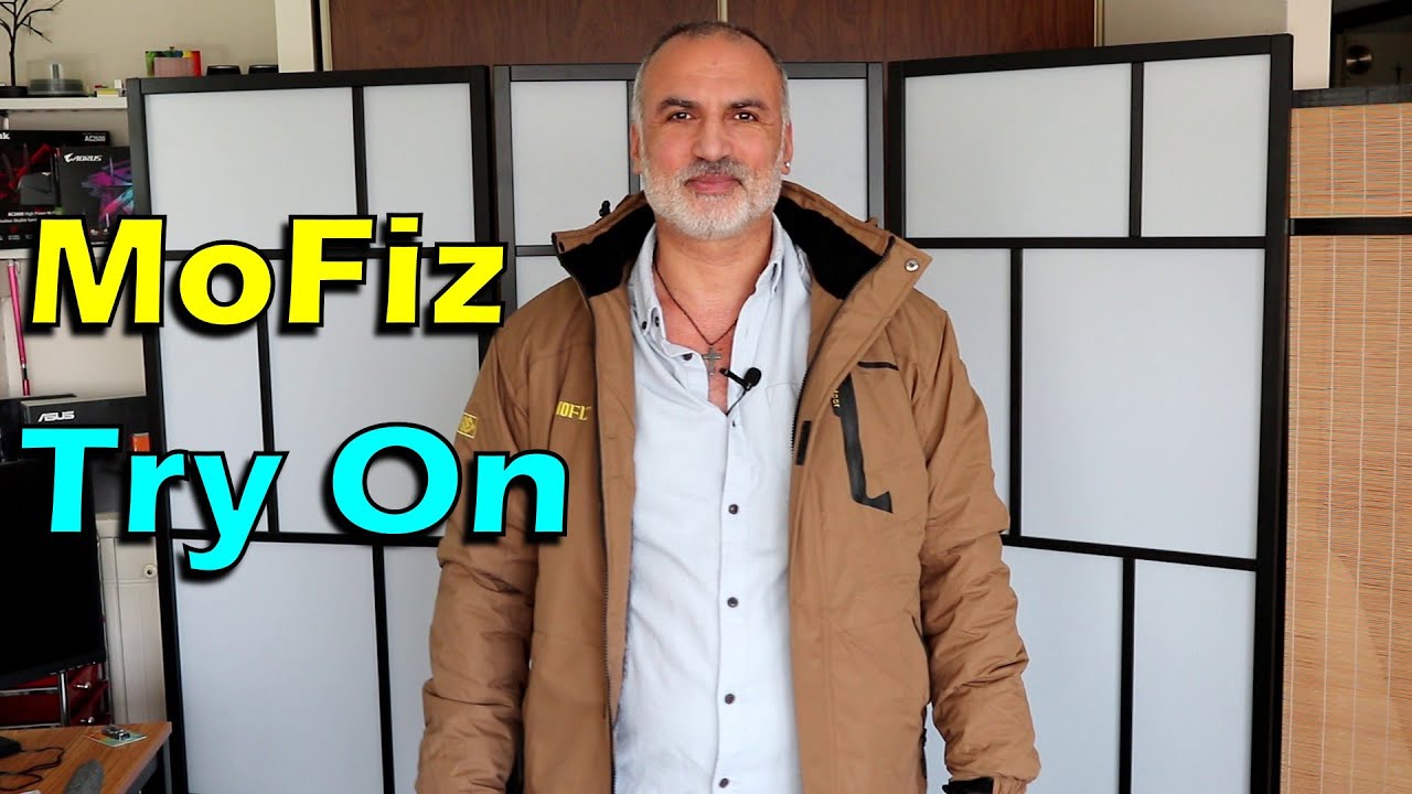 MoFiz Men's Winter Jacket Try On, Size and Review