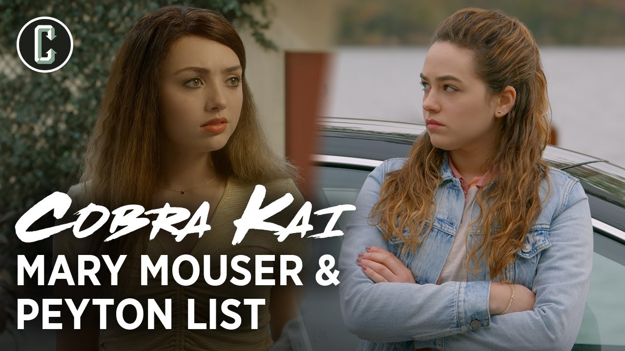 Cobra Kai Season 3: Mary Mouser and Peyton List Interview