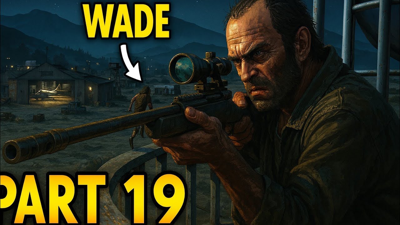 🎮 GTA 5 PS5 Gameplay – Part 19: Trevor & Wade's Sniper Mission & Airplane Heist! ✈️💥