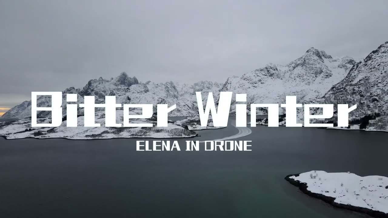 BITTER WINTER Cinematic Footage With Peaceful Music | Potensic ATOM
