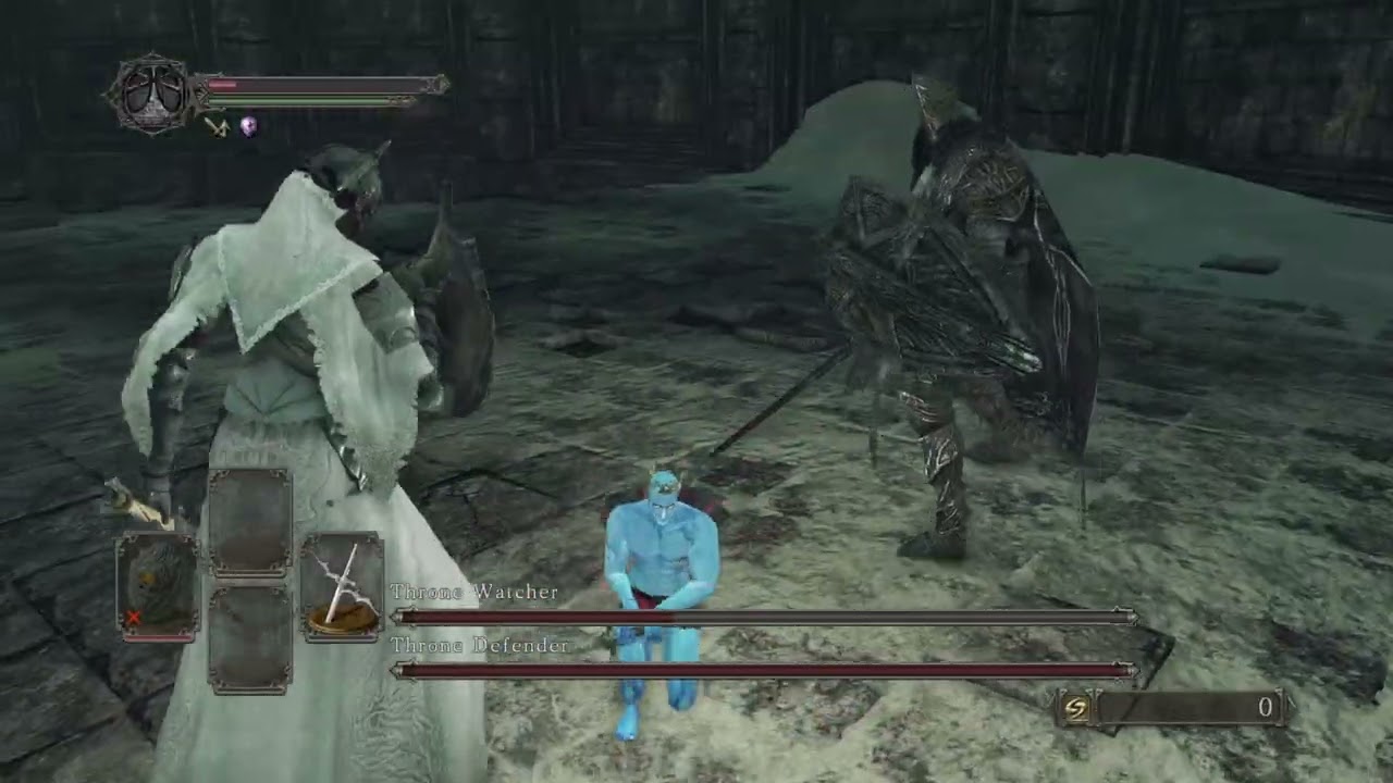 [WF] Throne Watcher & Throne Defender SL1 NG+7 CoC +0 Broken Weapon No Roll/Block/Infusions/Buffs
