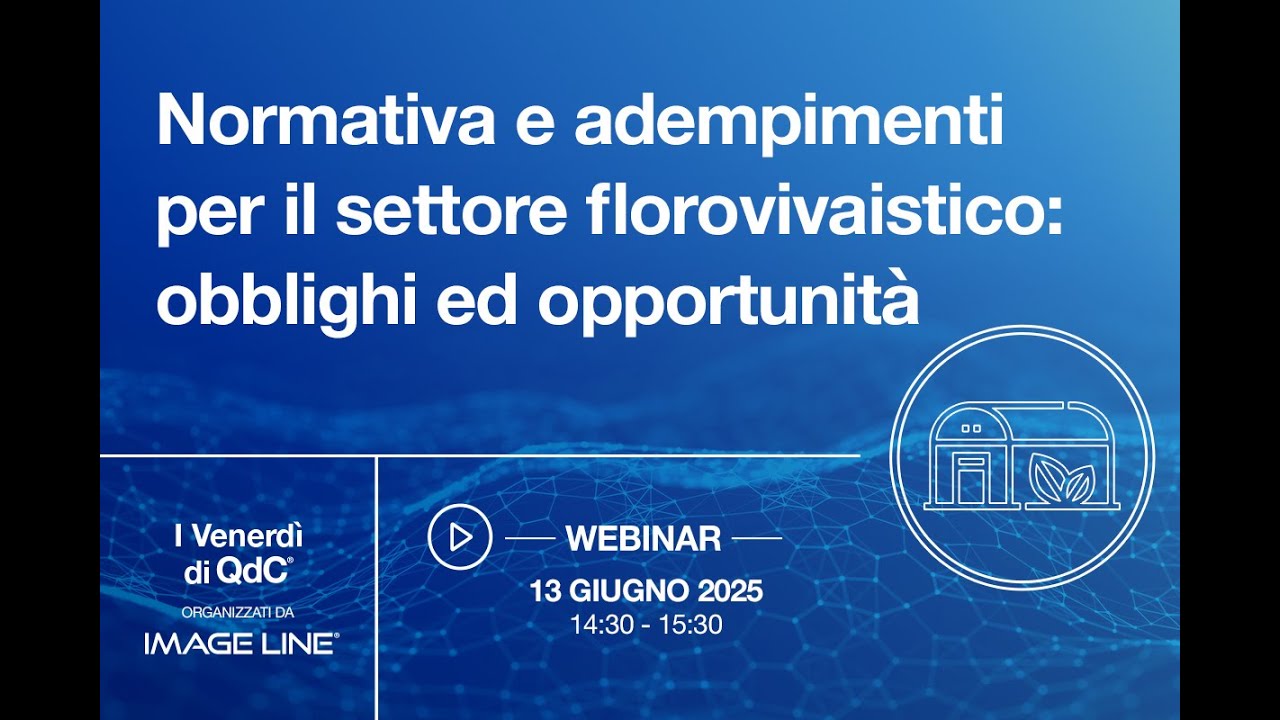 Normativa e adempimenti per il settore florovivaistico: obblighi ed opportunità