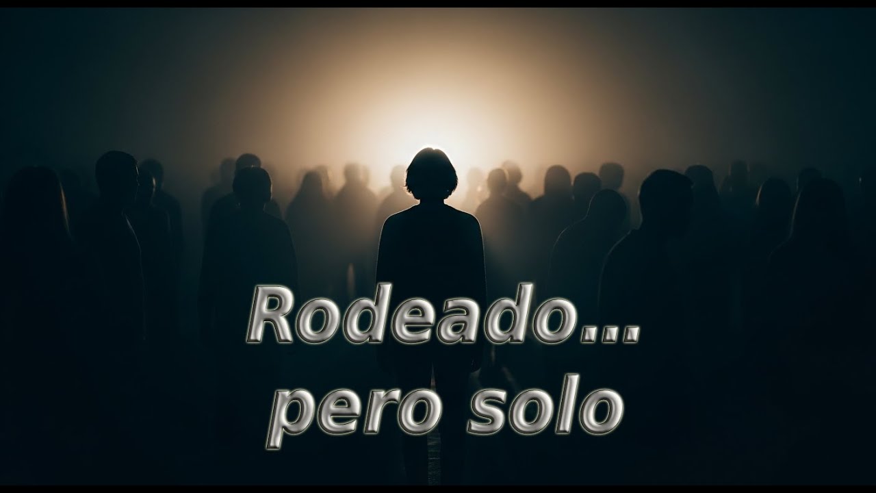 ¿Te sientes solo incluso cuando estás acompañado?”