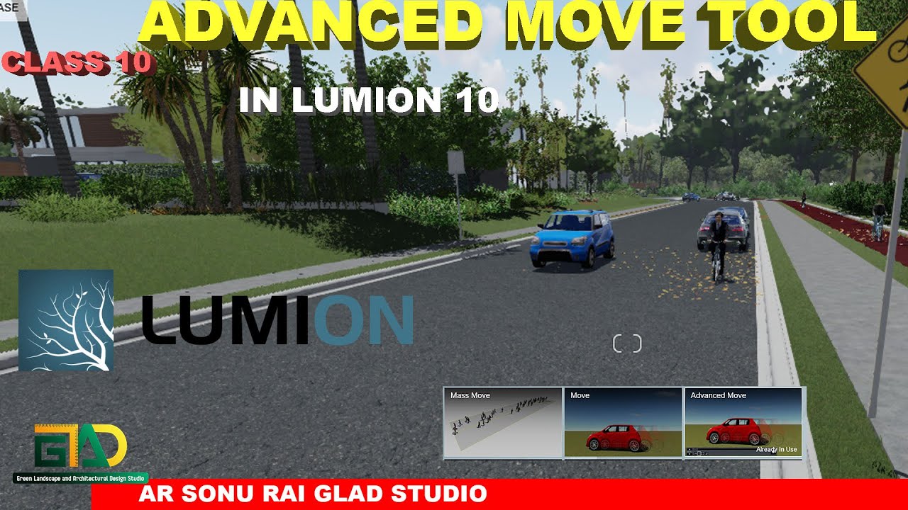 РАСШИРЕННЫЙ ИНСТРУМЕНТ ПЕРЕМЕЩЕНИЯ В LUMION 10 (КЛАСС 9) #lumion10 #lumion11 #lumion12