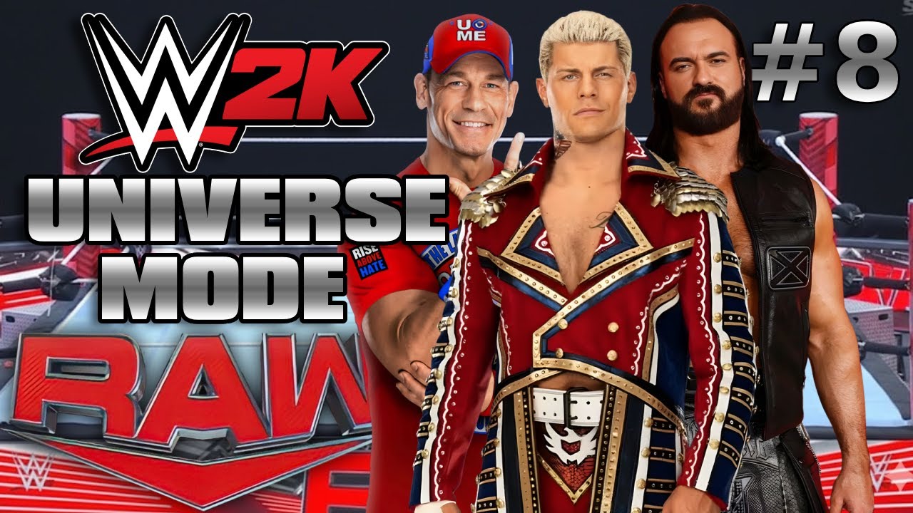Who Wants The W More | WWE 2K Universe Mode | RAW | EPISODE 9