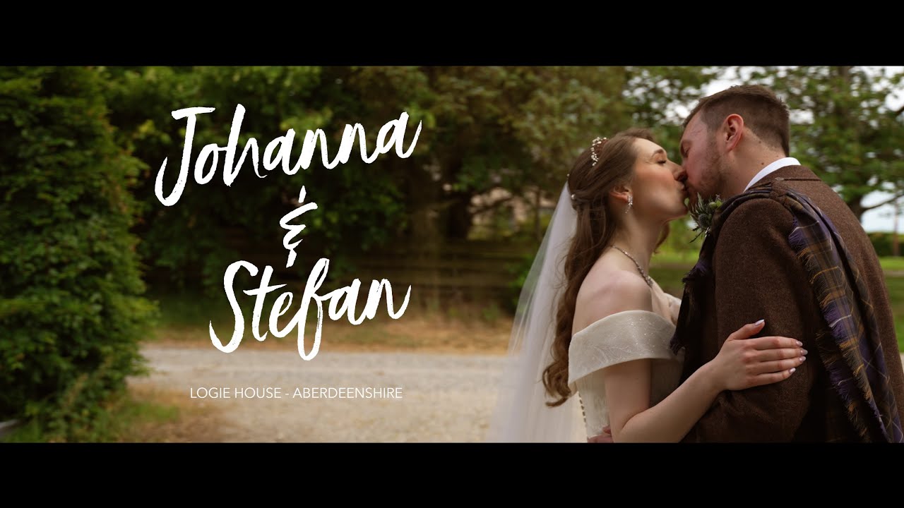 Johanna & Stefan's Logie House Wedding Highlights Film #aberdeenweddingvideographer