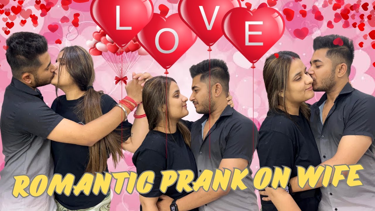 New Married Couple Romance ♥️ | Romantic Prank On Wife 😘 | Dimple Sourabh Vlogs