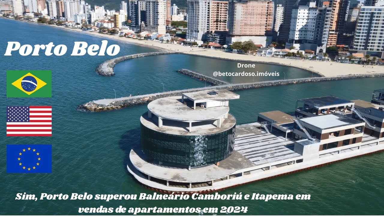 Sim, Porto Belo superou Balneário Camboriú e Itapema em vendas de apartamentos em 2024