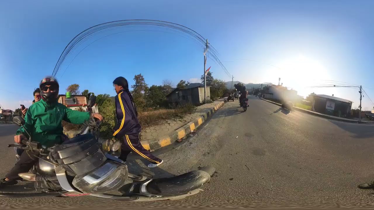 Gundudekhi chiple dhunga view point tira jadai uncut 360 moto vlog
