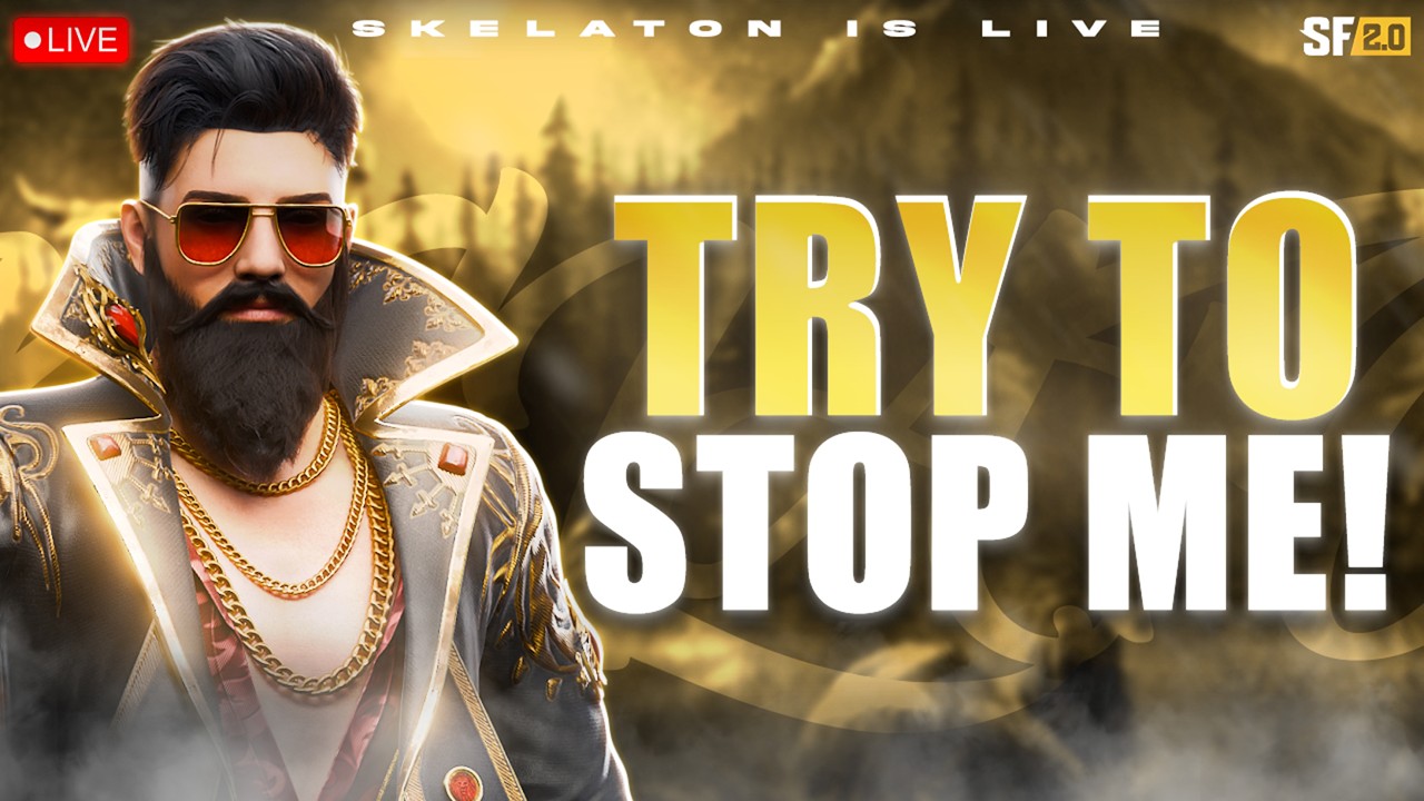 🔴SCARFALL 2.0 LIVE | TOP 1 RANK PUSH | SKELATONTV @ScarFall2.0​