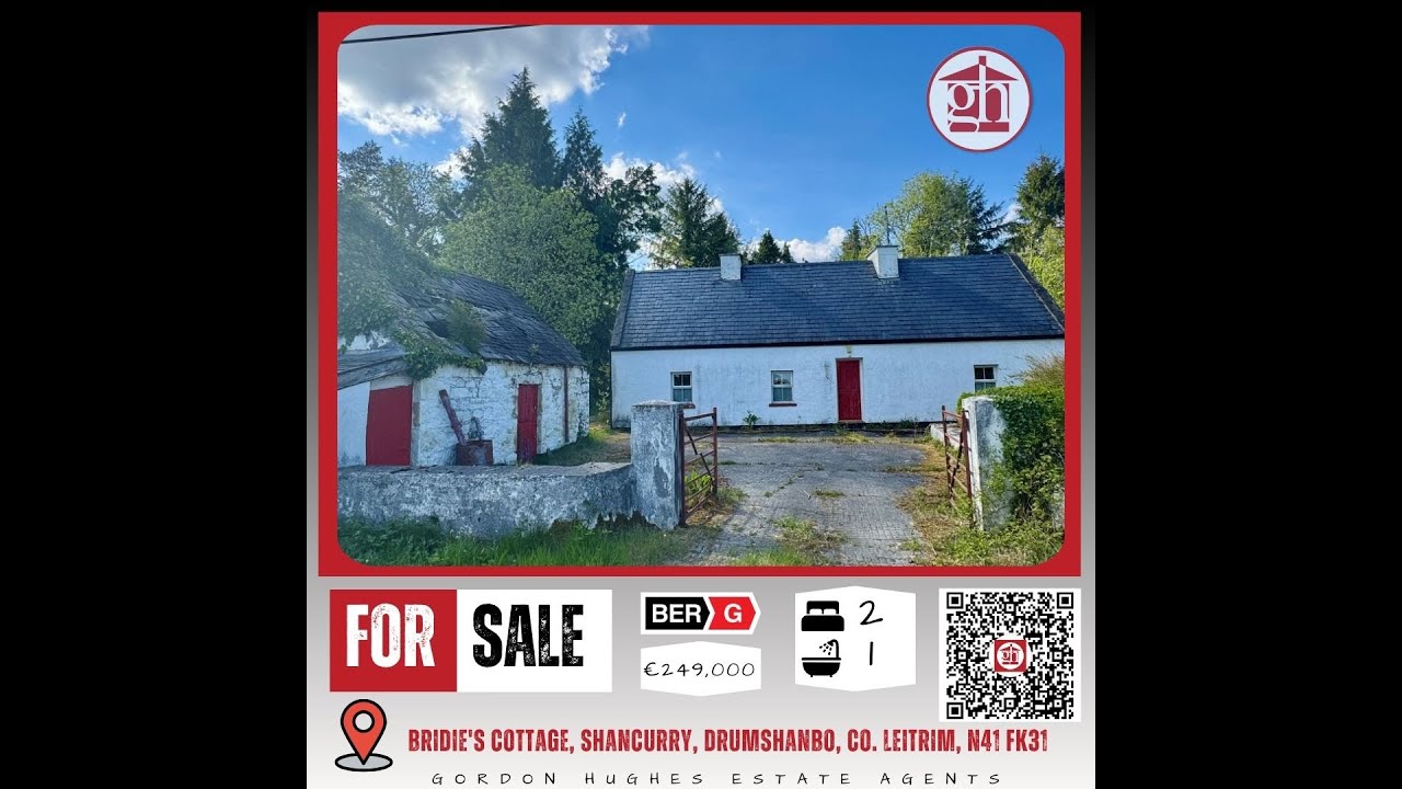 📍 Bridie's Cottage, Shancurry, Drumshanbo, Co. Leitrim, N41 FK31