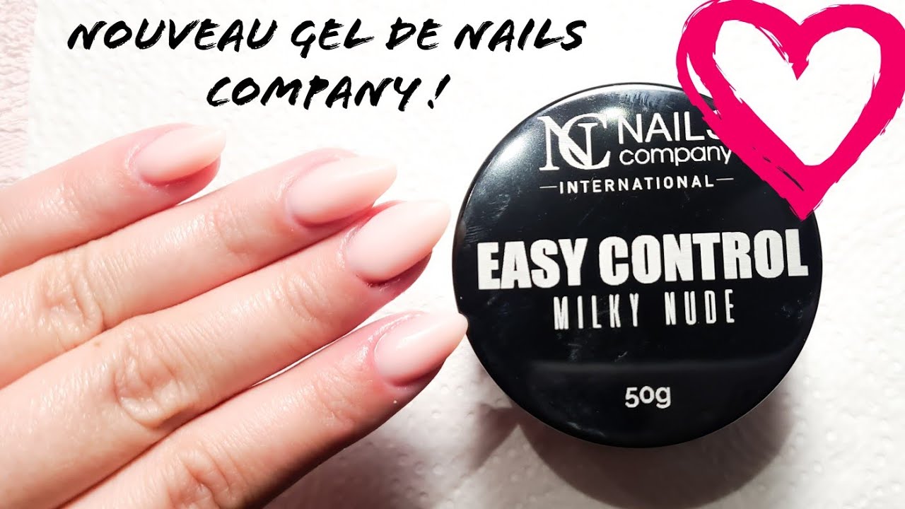 Easy Control !  Nouveau gel de nails company !