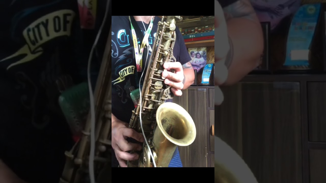 Smooth by Santana- Alto Saxophone cover