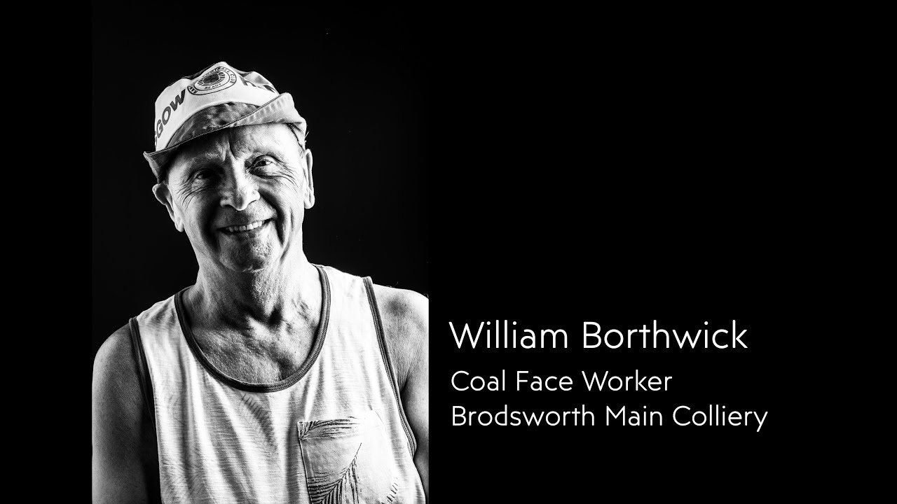 A Rich Seam: Live portrait session of William Borthwick by Laurence Edwards