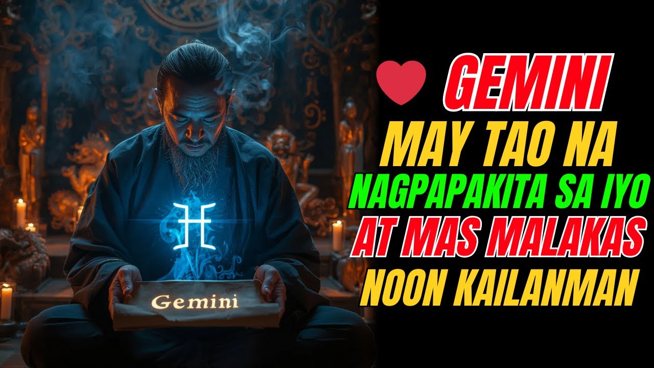 Gemini ❤️ May Isang Taong Nagmamanifest sa’Yo – At Mas Malakas Pa Kaysa Dati ✨
