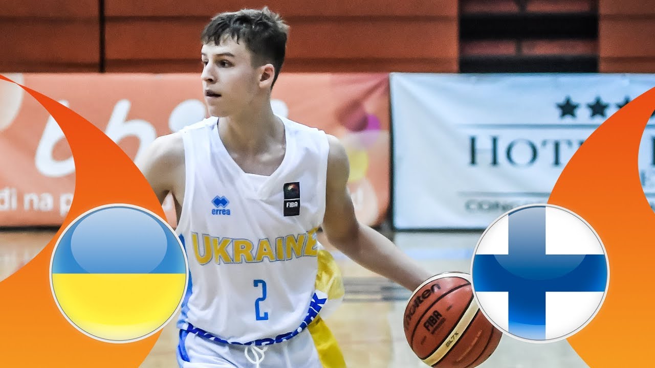 Ukraine v Finland - CL 9-16 - Full Game - FIBA U16 European Championship Division B 2018