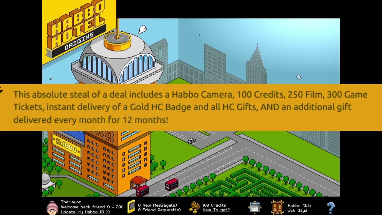 Habbo Hotel Origins: Which HC membership option is the best value?