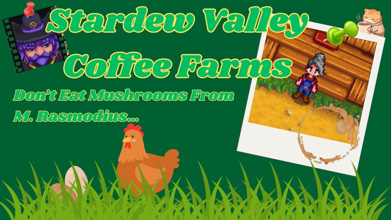 Don’t Eat Mushrooms from M. Rasmodius… 🍄 #stardewvalley #cozygaming #stardewvalleycozy