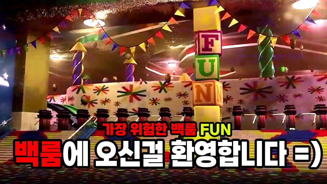 가장 위험한 백룸 FUN 레벨에 갇혀버린 남성 " backrooms " ( 소름주의 )