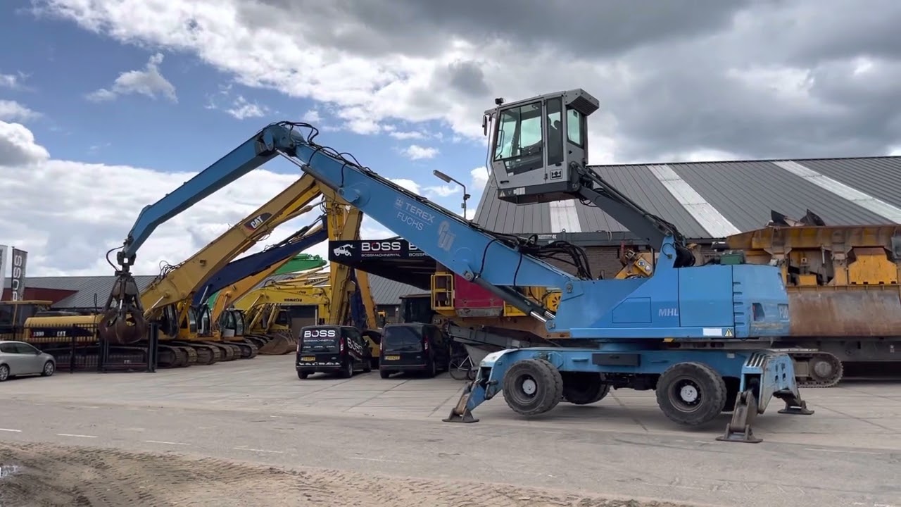 Terex Fuchs MHL350 Material Handler - Year: 2011 (Refnr. BM4551)
