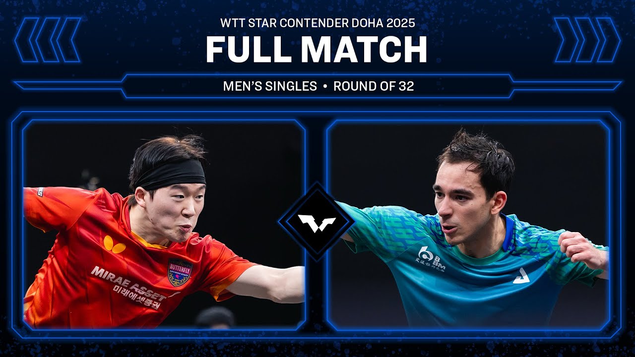 FULL MATCH | Park Gyuhyeon vs Hugo Calderano | MS R32 | WTT Star Contender Doha 2026