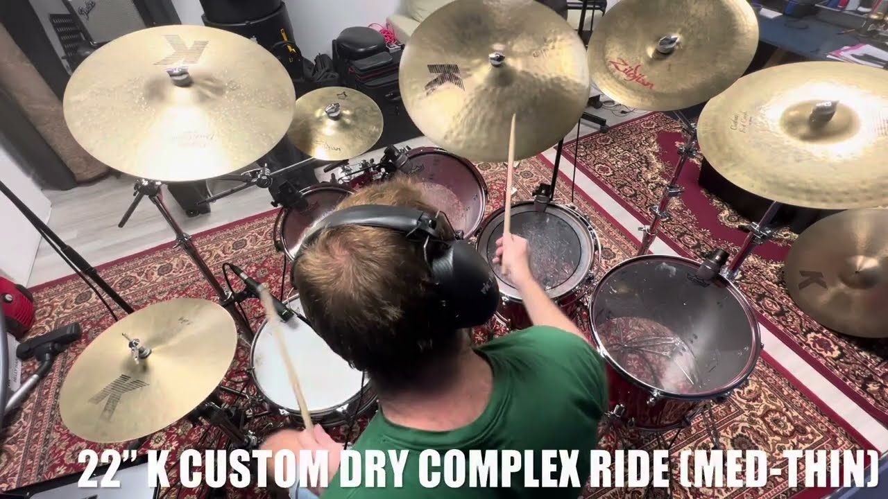 9 Zildjian Rides Comparison (Adam Szumper)