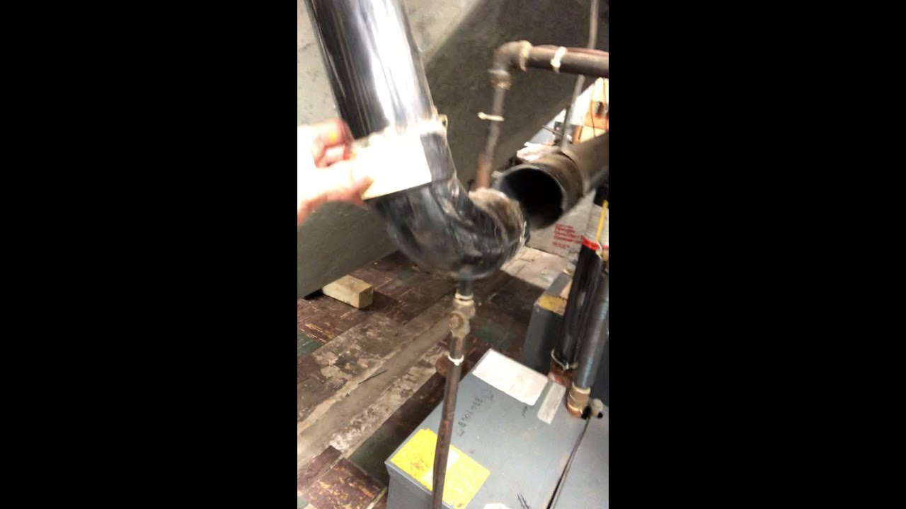 HVAC EXPLAINED- Boiler Flue Pipe Failure