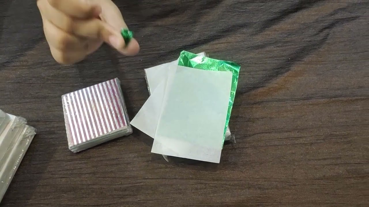 chocolate wrapping paper types