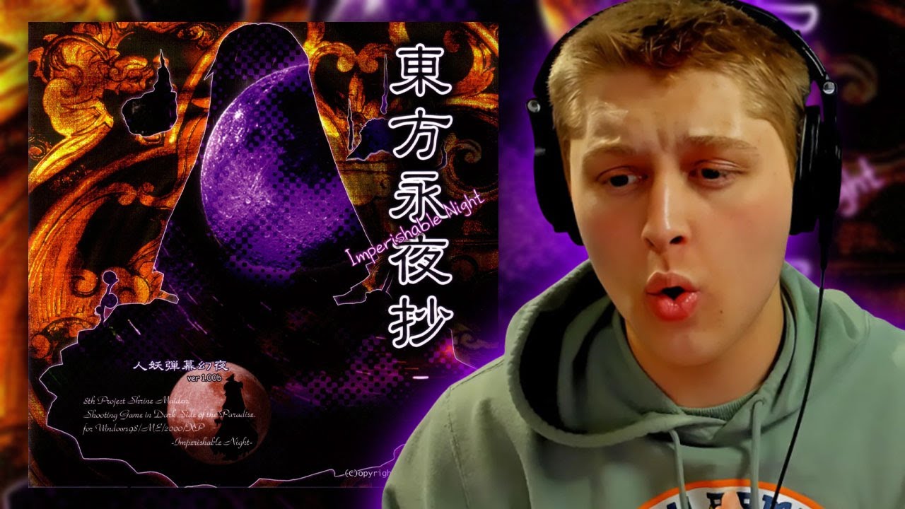 Touhou 8 Imperishable Night OST REACTION!