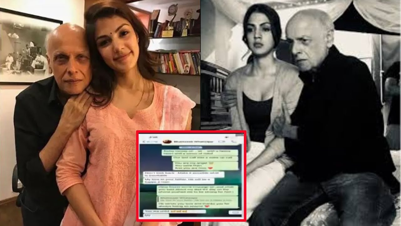 Rhea Chakraborty-Mahesh Bhatt&rsquo;s WhatsApp chats get leaked!