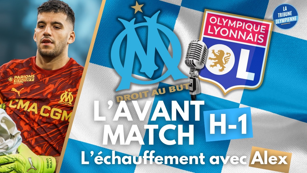 ⚽OM - LYON H-1🔵 ANNONCE DES COMPOS ET DÉBAT ENTRE SUPPORTERS avec Alex🔥🔥