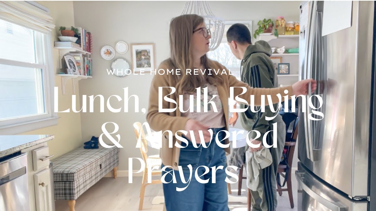 Lunch, Bulk Buying & Answered Prayers