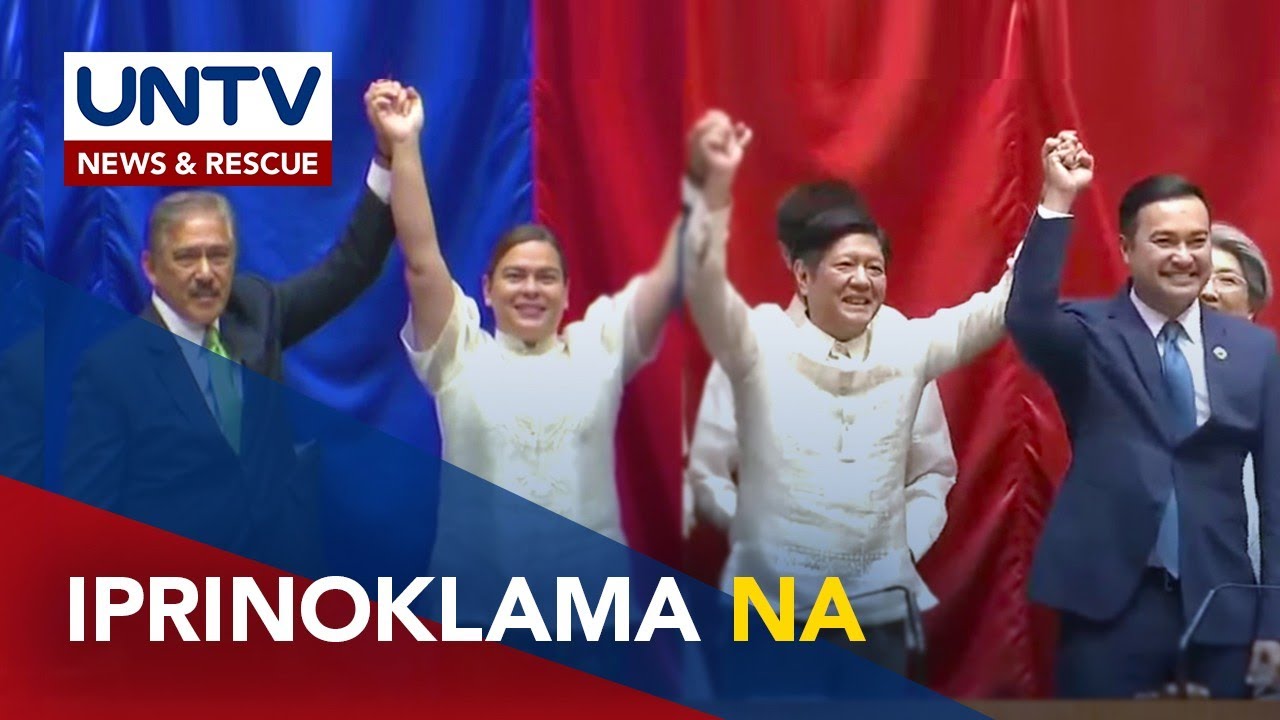 BBM, Mayor Sara, iprinoklama nang panalo sa makasaysayang halalan 2022