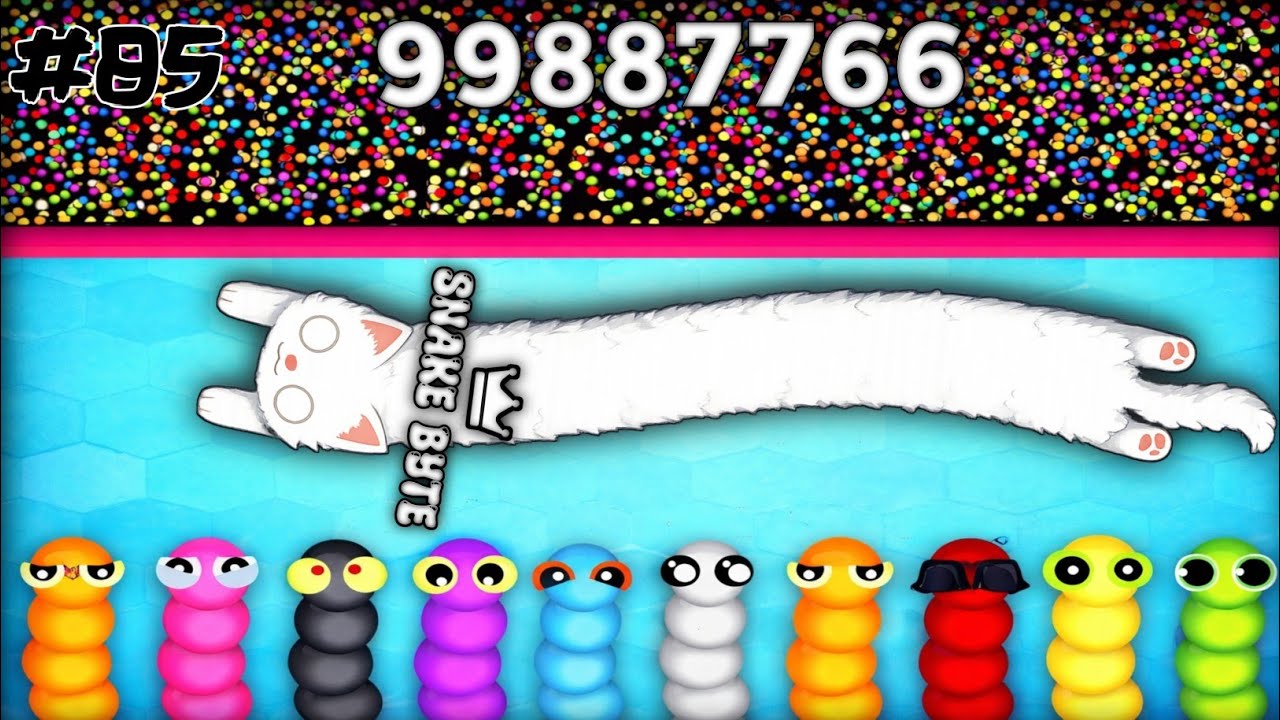 OMG 😱🐍 CRAZY VANILLA 🤍 CIRCLES THE ENTIRE SNAKE.IO MAPs! BEST EPIC SNAKE.IO GAMEPLAY!!🔥#85